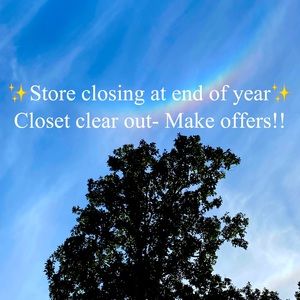 Store closing make offers for discounts!
